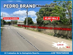 Vendo Terreno en Pedro Brand , Santo Domingo , RD$ 146,500,000.00