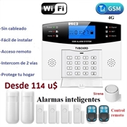 Alarmas inteligentes contra robos para tu casa o negocio sin usar cables