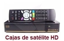 Recibidores de satélite HD, diseqc 4x1 y otros repuestos de parabolas